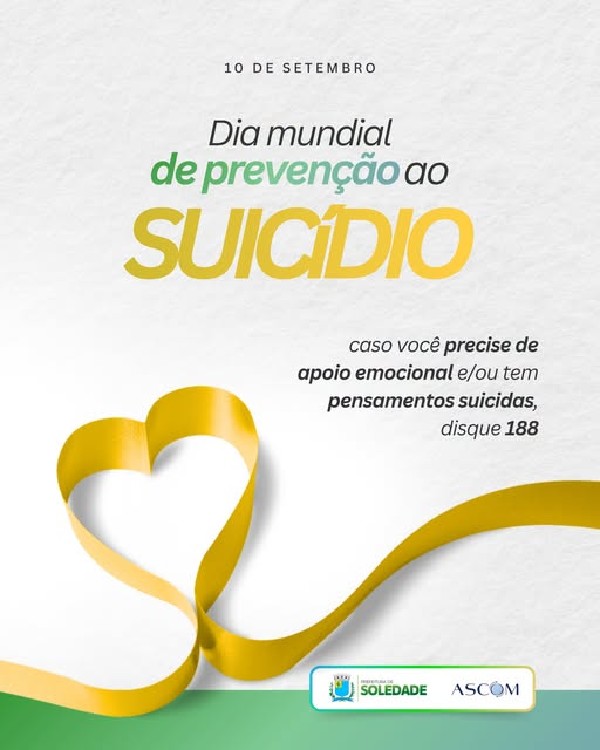 Sua vida importa!